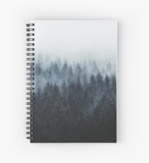 High And Low Spiral Notebook