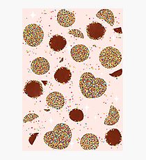 Chocolate Freckles - Orange Photographic Print