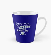 Sticks and stones may break my bones Tall Mug