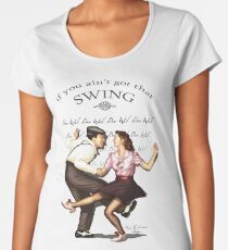 Camiseta premium para mujer Lindy Hop