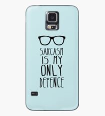 Sarcasm is my Only Defence Hülle & Skin für Samsung Galaxy