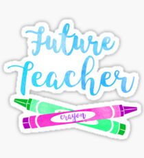Future Teacher Sticker