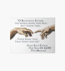O Righteous Father... Art Board