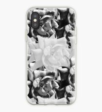 Black + White Painted Rose | Botanical Canon iPhone Case