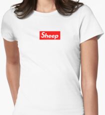 Sheep SUPREME iDubbbzTV Ricegum Women's Fitted T-Shirt