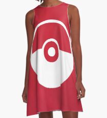 Pokemon Pokeball A-Line Dress