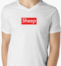 Sheep (iDubbbz Merch) Supreme Men's V-Neck T-Shirt