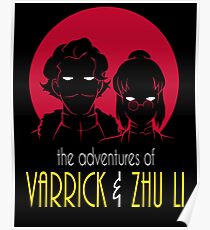 The Adventures of Varrick & Zhu Li Poster