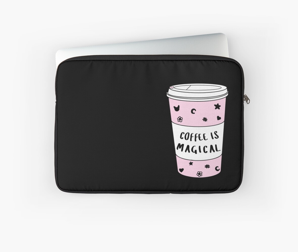 Fundas Para Porttil El Caf Es Mgico Trendy Hipster Tumblr