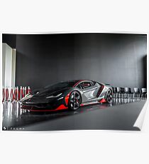 Lamborghini Centenario Poster