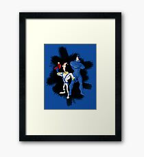 Eat Justice! Framed Print