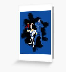 Eat Justice! Greeting Card