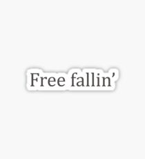 Free Fallin' Sticker