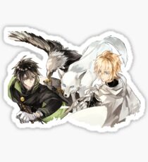 Owari no Seraph Seraph of the End Mikaela Hyakuya Yuuichirou Hyakuya Sticker
