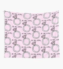 Bling Ring ♡ Trendy/Hipster/Tumblr Meme Wall Tapestry