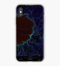 USGS Topo Map Oregon Crater Lake East 279503 1999 24000 Inverted iPhone Case