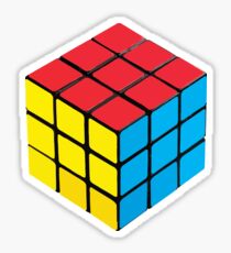 Rubix Würfel Hex Aufkleber Sticker