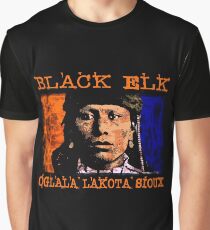 BLACK ELK-OGLALA LAKOTA SIOUX Graphic T-Shirt
