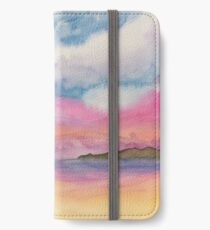 Watercolor Sunset iPhone Wallet/Case/Skin