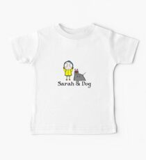 Sarah & Dog Baby Tee
