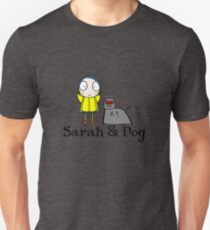 Sarah & Dog Unisex T-Shirt