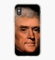 Thomas Jefferson face - Rembrandt (zwei) iPhone Case