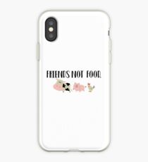 Friends Not Food - Animals iPhone Case