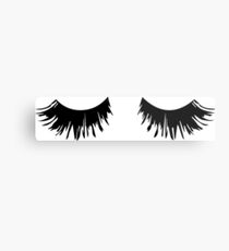 Eyelash Print Metal Print
