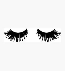 Eyelash Print Photographic Print