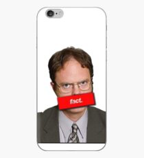 dwight fact iPhone Case