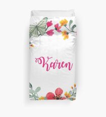 Personalised for Karen Duvet Cover