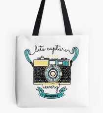 Let's capture every moment Tote Bag