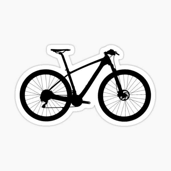 Felt Bikes Large Script Black//white//clear Sticker Decal