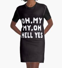 OH, MEIN MEIN, OH HELL JA T-Shirt Kleid