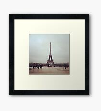 Beyond The Eiffel Tower Framed Print