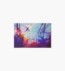 Parkour Urban Obstacle Course Art Board