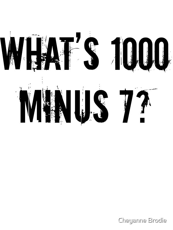 Whats 1000 7 Whats 1000 7