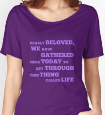 Let's Go Crazy Women's Relaxed Fit T-Shirt