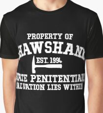 Shawshank State Penitentiary - Shawshank Redemption Graphic T-Shirt