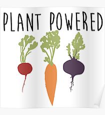 Plant Powered - Vegan Poster