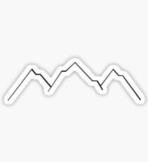 Mountain (simple) Sticker