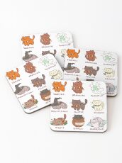 Hairy Pawtter Coasters