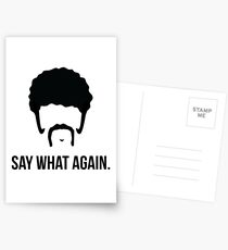 Say What Again - Pulp Fiction Postcards