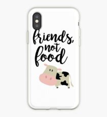 Friends Not Food - Vegan iPhone Case