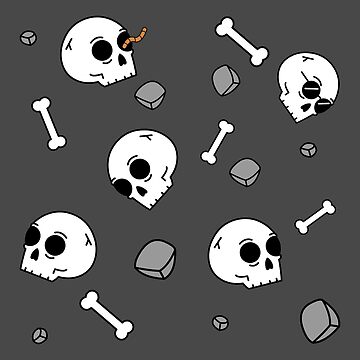Artwork thumbnail, Bones Sinking Like Stones by cartoonbeing