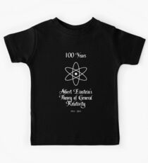 100 Year Anniversary Albert Einstein's Theory of General Relativity Kids Tee