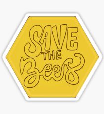 Save the Bees Sticker