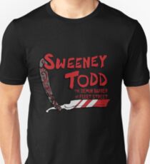 Sweeney Todd Title Print Unisex T-Shirt