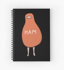 Ham: Eine Spottdrossel buchstäblich Scout Ham Halloween-Kostüm zu töten Spiralblock