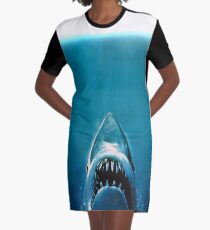 shark Graphic T-Shirt Dress